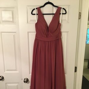 Azazie Kora in Desert Rose, size A10